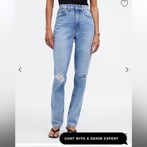 Madewell like new size 29 Tall ( the perfect vintage jeans)